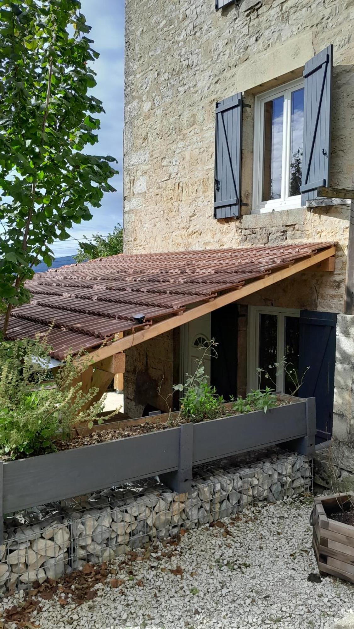 Maison Renove En Pierre Crotenay Exterior foto